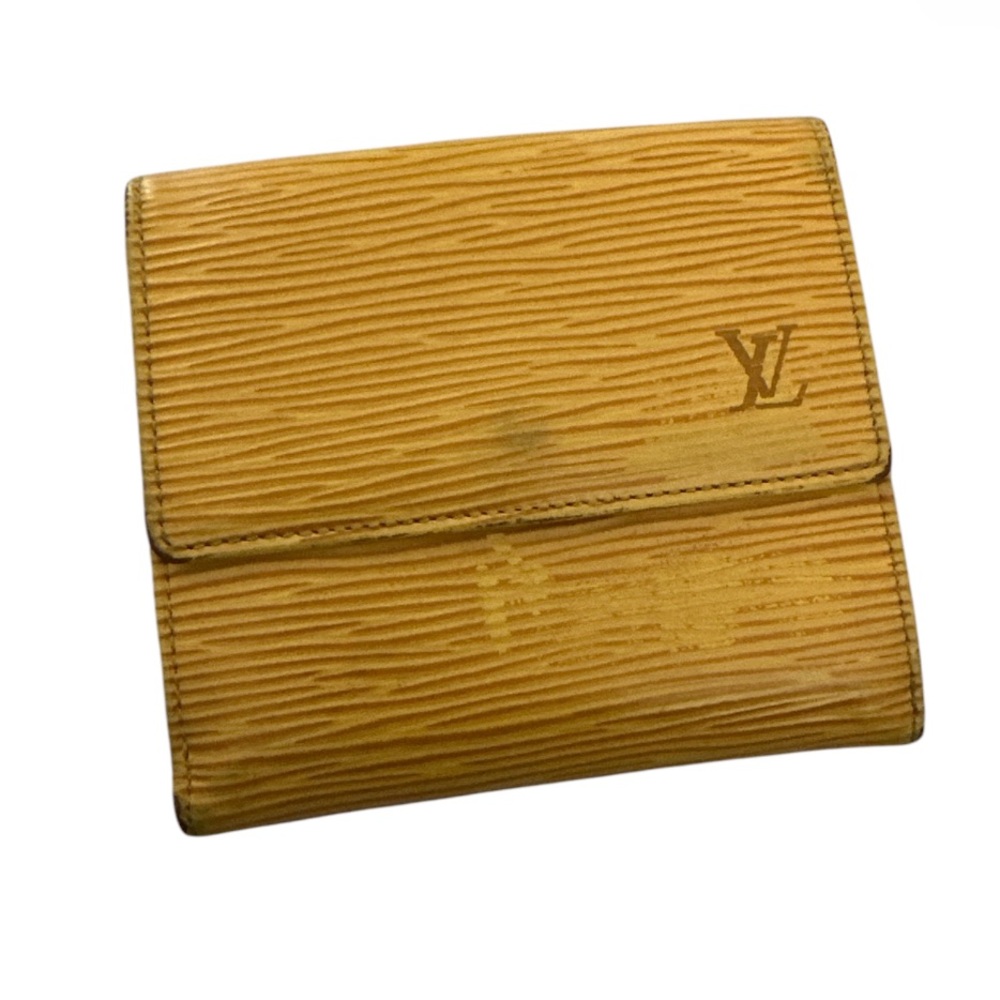 Authentic Louis Vuitton Epi Yellow Wallet